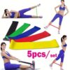 5 in 1 Yoga Fitness Resistance Pilate Band